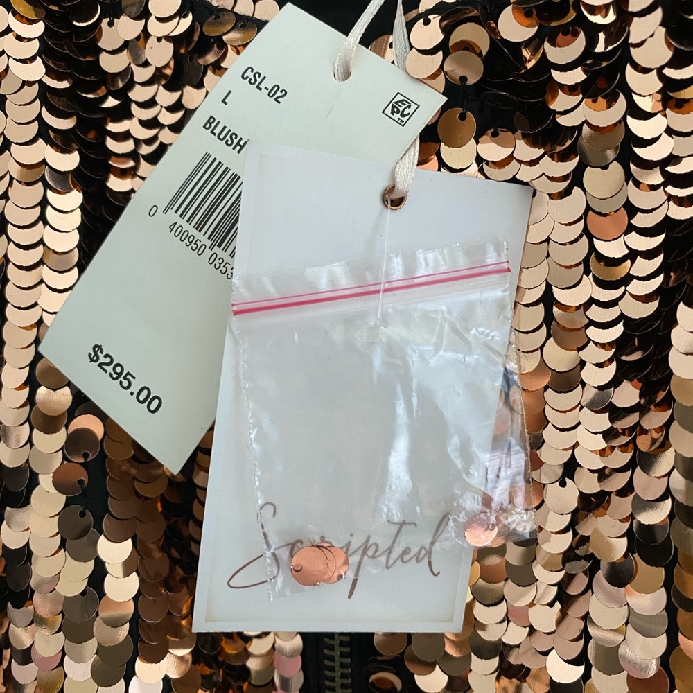 Scripted Sequin Bomber Jacket - Scripted- NWT. New With Tags. - Picture 15 of 16